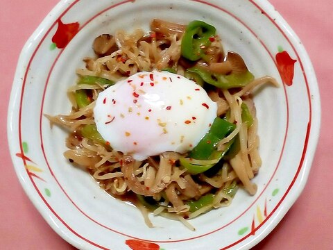 肉なし野菜のみ中華丼